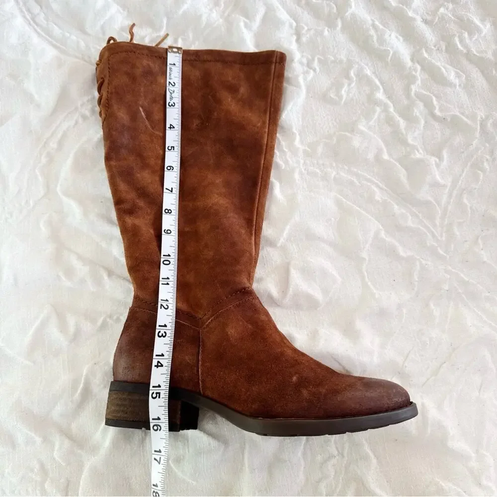 Born Hayden Knee High Boot Size 7.5 Wide Calf New